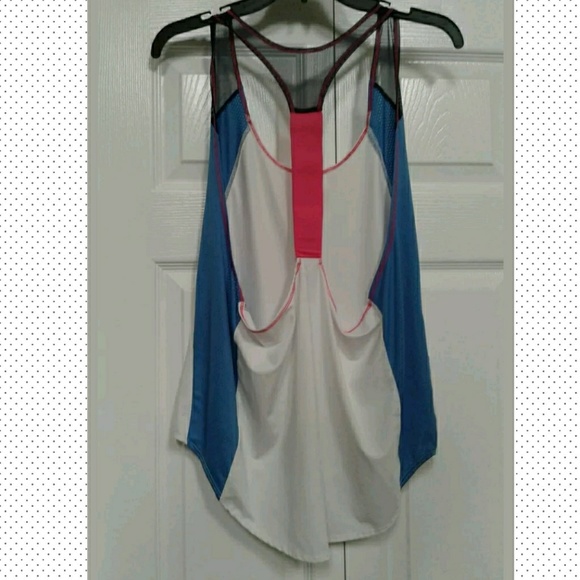 ❌SOLD❌Lucky ln Love Tennis Racerback Tank Top Size L -12 - Picture 4 of 8